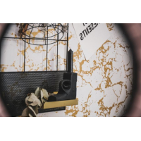 Pistool Kandelaar - Zwart - 12x12x5cm - HouseVitamin 