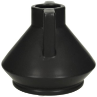 Vaas Zwart - 13x15x15cm - Aardewerk