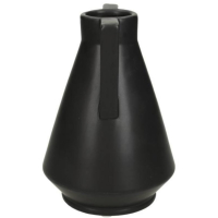 Vaas Zwart - 18x13x13cm - Aardewerk