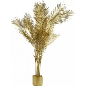  Ornament in pot 70 cm - Palmtree metallic goud - Light & Living