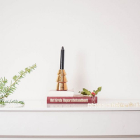 Gouden Kerstboom - 3 laags - 7x12 cm - HouseVitamin