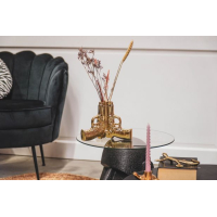 Pistool Vaasje - GOUD - 20,5x18x15cm - HouseVitamin