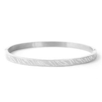 Zebra print - Armband 4mm - Goud of Zilver