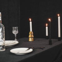 Gouden Kerstboom - 3 laags - 7x12 cm - HouseVitamin