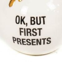 Kerstbal Vaas - OK, But First Presents - HouseVitamin