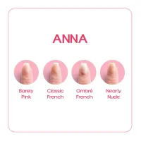  Anna (short square) - Power Pink