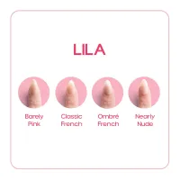  Lila (medium almond) - Something Blue