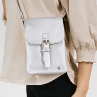 Musthave telefoon tasje - Grijs/ Zilver