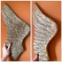 Vleugels - Bronskleurig - voor aan de muur (72x62cm)