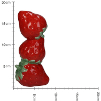 Vaasje - Aardbei Rood - 9x8x18cm