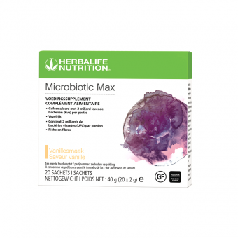 Microbiotic Max vanille 20 zakjes van 2 gr