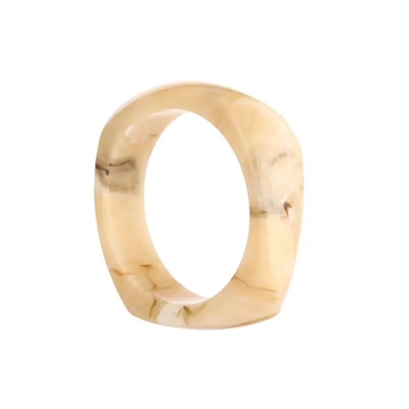 Acryl bangle - Beige - JE20420