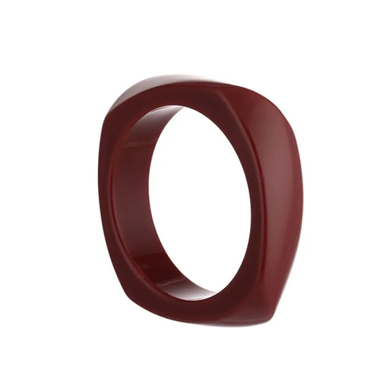 Acryl bangle - Deep Red - JE20417