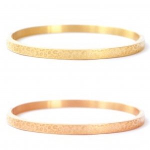 Leopard print - Armband 4mm - Goud of Rosé Goud