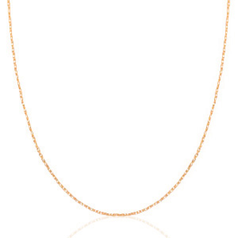 Rosé Goud - ca. 45cmx1mm (incl. 5cm verlengketting) 