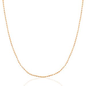 Rosé Goud - ca. 45cmx1,2mm (incl. 5cm verlengketting) 