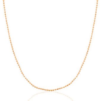 Rosé Goud - ca. 45cmx1,2mm (incl. 5cm verlengketting) 