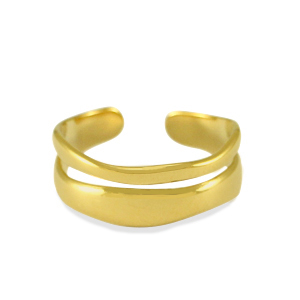 Goud - Ring - Stainless steel - (315)