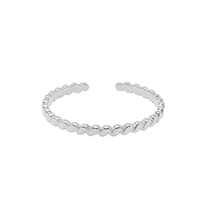 Zilver - Ring - Stainless steel - (435)