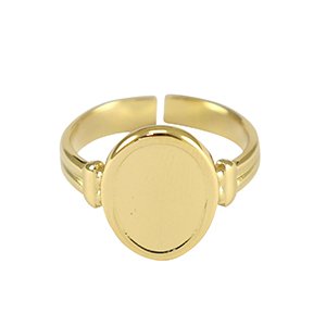 Goud - Ring - Stainless steel - (549)