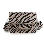 Zebra - Dierenprint schouder tas 