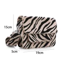 Zebra - Dierenprint schouder tas 