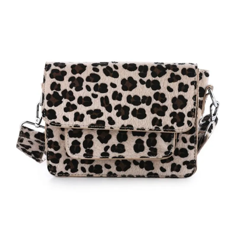 Leopard - Dierenprint schouder tas 