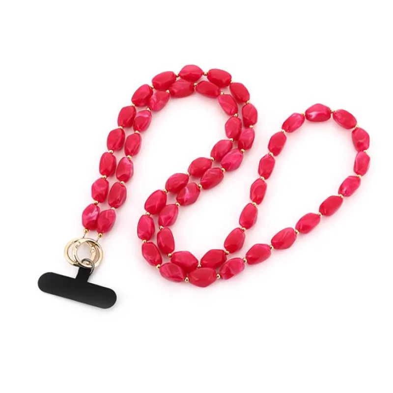 JE19092 - Red/Pink - Telefoonkoord