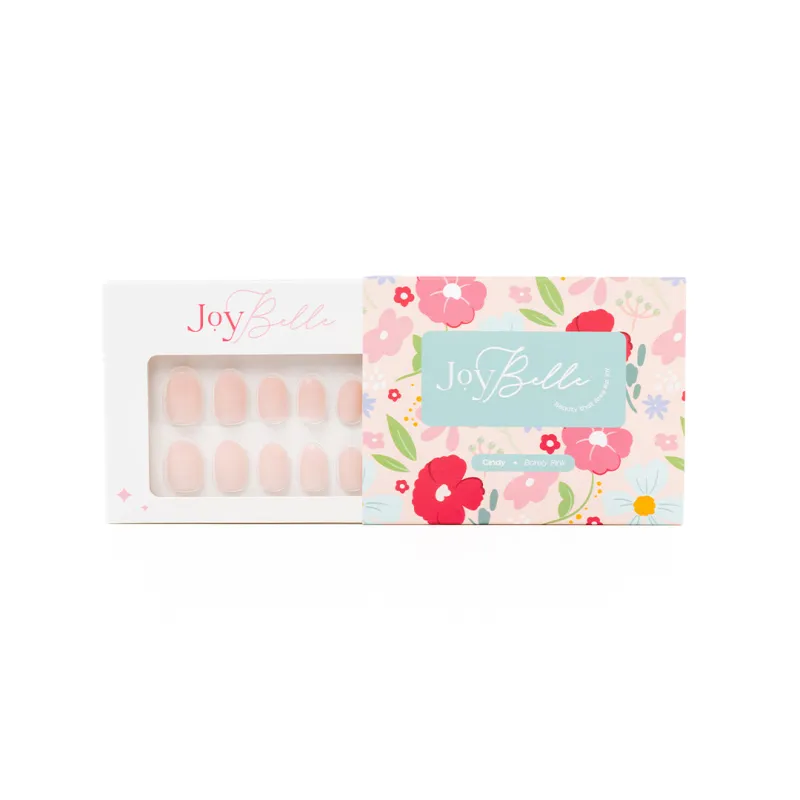 Cindy (short round) - Barely Pink