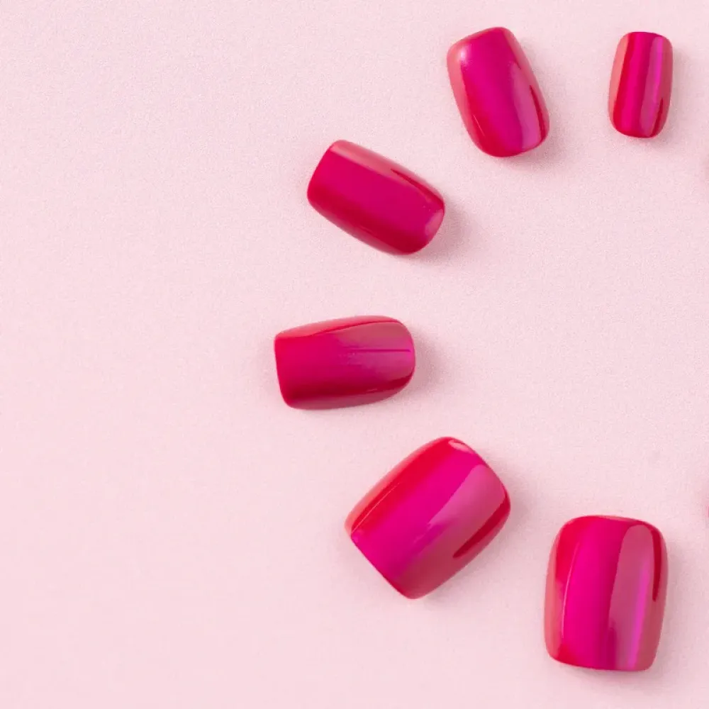  Anna (short square) - Power Pink