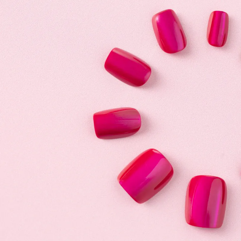  Anna (short square) - Power Pink