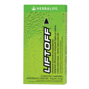 Lift Off® bruisende energiedrank citroen 10 tabletten