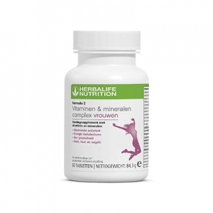 Formula 2 Vitaminen- & Mineralencomplex - Vrouwen - 60 tabletten